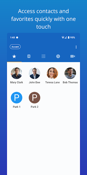 Accent Cloud Phone Screenshot 1