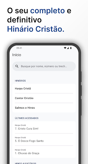 Hinário Cristão: Harpa e Hinos Screenshot 0