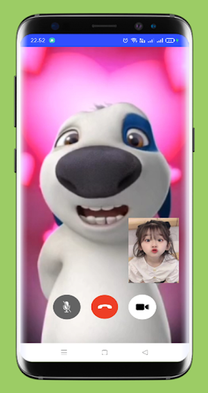 Prank Video Call Hanks Talking Screenshot 3