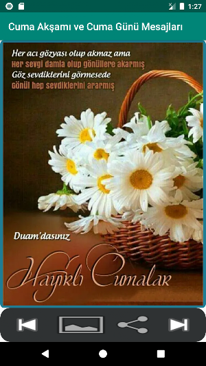 Cuma Akşamı ve Cuma Günü Mesajları Screenshot 0