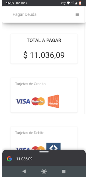 El Chocon Oficina Virtual Screenshot 3