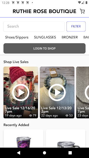RUTHIE ROSE BOUTIQUE Screenshot 1