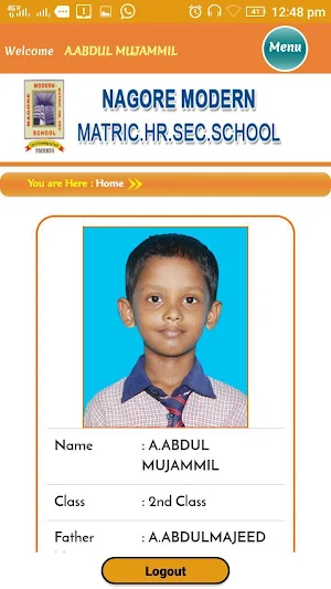 Nagore Modern School Screenshot 3