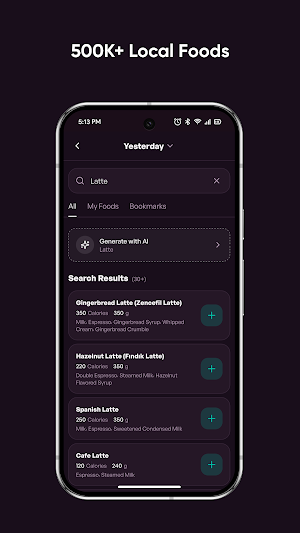 HalaFit – AI Calorie Counter Screenshot 3