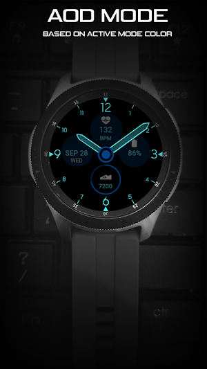 Thin - Analog watch face Screenshot 2
