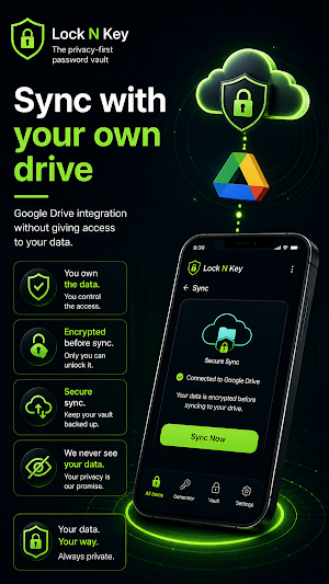 Lock and Key - Password Vault Screenshot 1