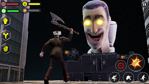 Toilet War  Survival Shoot Screenshot 1