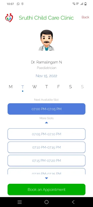 Sruthi Child Care Clinic Screenshot 3