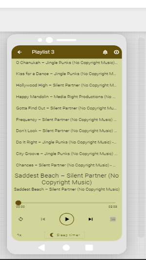 Audio Library Album 5 Screenshot 2