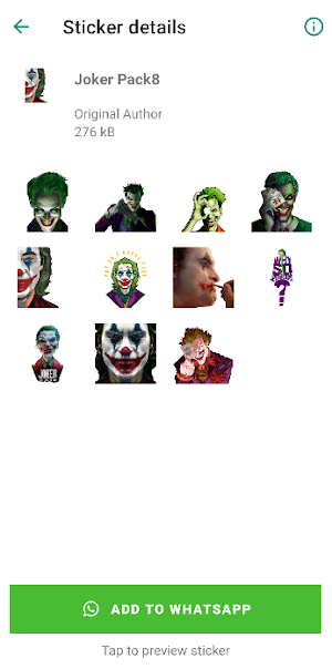 Joker Sticker Pro Screenshot 3