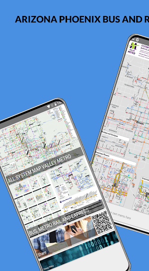 PHOENIX BUS AND RAIL MAP OFFLINE VALLEY METRO Screenshot 0