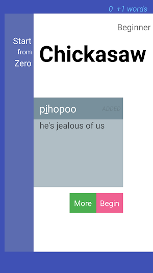 StartFromZero_Chickasaw Screenshot 0