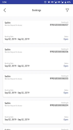PlatinumClubNet Admin Screenshot 1