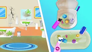 City Train Cleaning Game Screenshot 1