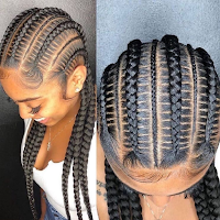African women hair braiding