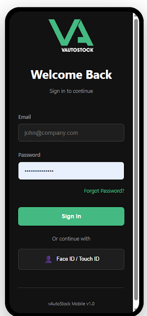 vAutoAPP Screenshot 2