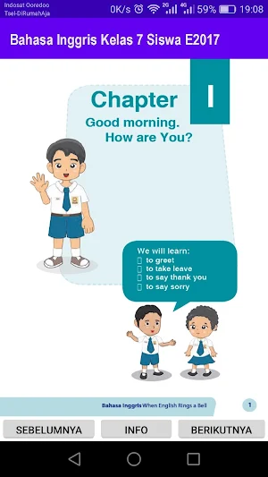 Bahasa Inggris Kelas 7 Siswa E2017 Screenshot 3