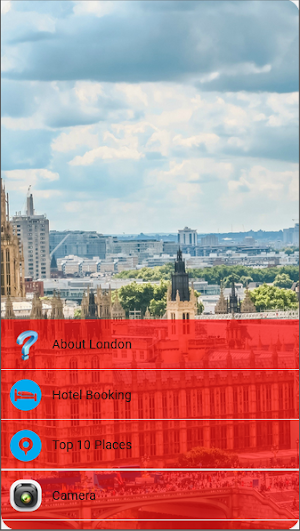 London Hotel Booking Screenshot 0