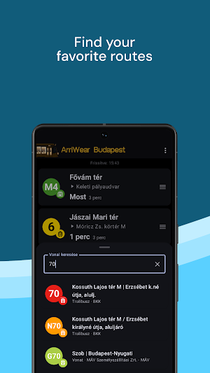 ArriWear – Wear OS Budapest Screenshot 1