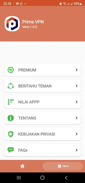 Prime VPN Screenshot 1
