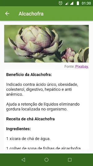 Chá Saúde Screenshot 2