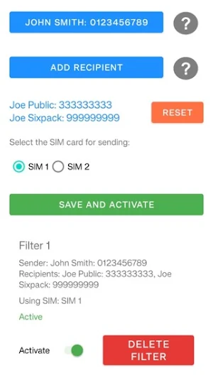 SMS Forwarder - FixShare Screenshot 2