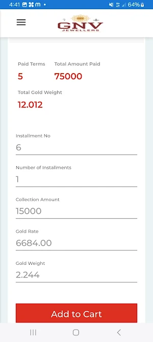 GNV PurchasePlan Screenshot 2