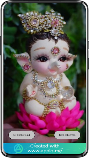 Ganpati Wallpaper Screenshot 1