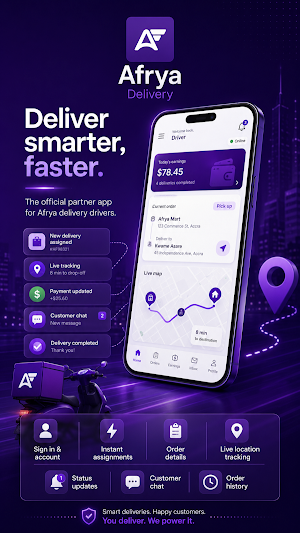 Afrya Delivery Screenshot 1