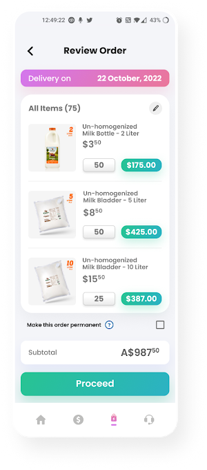 EzOrder Screenshot 2
