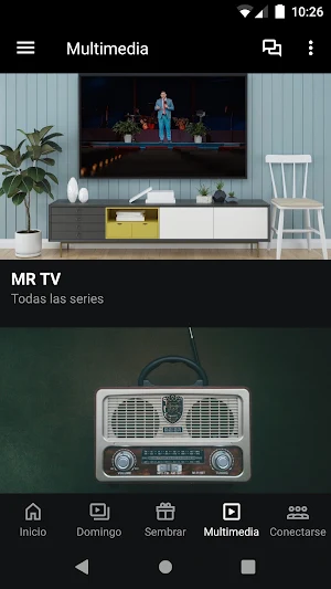 Ministerios Restauración Screenshot 2
