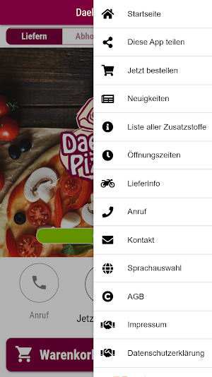 Daeli's Pizzeria Screenshot 2