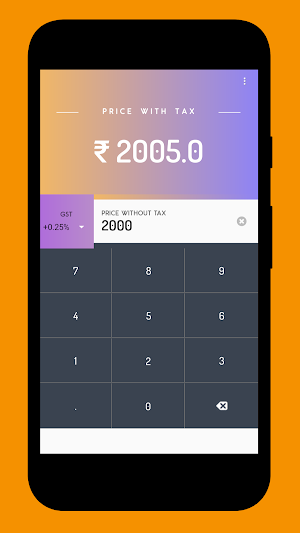 GST Calculator 2019 Screenshot 1