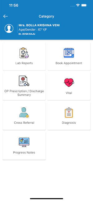 Sehgal Neo Hospital PatientApp Screenshot 2