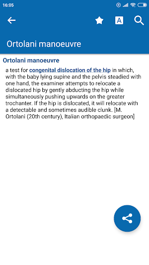 Oxford Medical Dictionary Screenshot 0