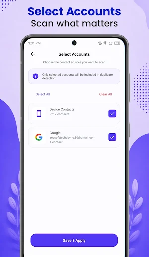 Duplicate Contacts Remover Screenshot 3