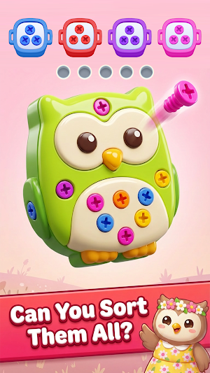 Screw 3D Sort: Jam Puzzle Screenshot 3