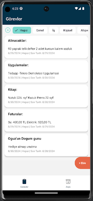 T-Do App Screenshot 1