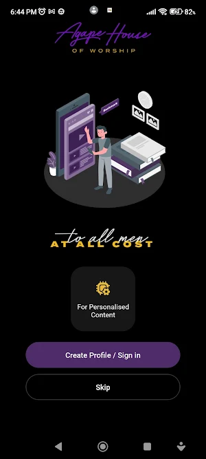 AHOW App Screenshot 1