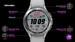 JW058 jwstudio watchface Screenshot 1
