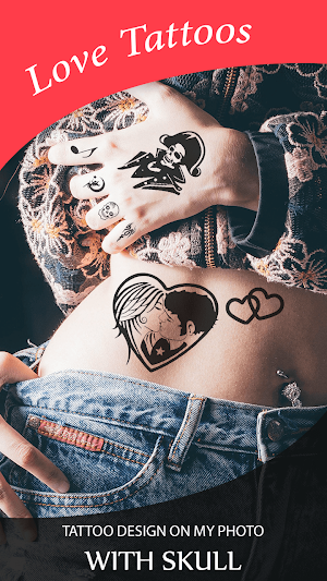 Tattoo My Photo with My Name for Boys & Girls Screenshot 1