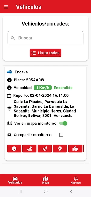 GPS Carsystem Screenshot 1