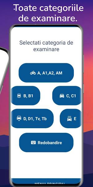 DinPrima.ro - Chestionare Auto Screenshot 1