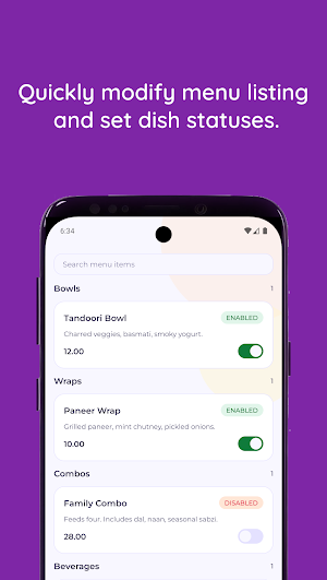 OrderBro: Restaurant Hub Screenshot 2