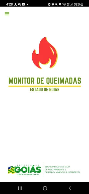 Monitor de Queimadas de Goiás Screenshot 1