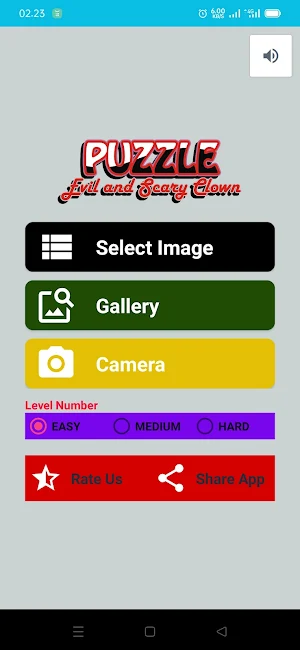 Evil and Scary Clown Puzzle Screenshot 1