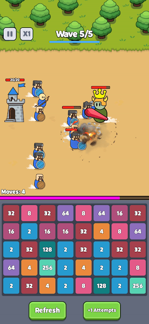 2048 Defense Screenshot 2