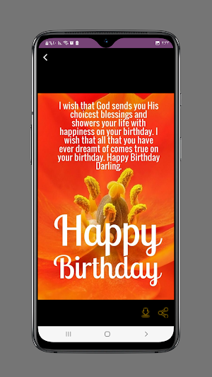 simple happy birthday wishes Screenshot 2