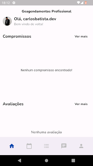 GeAgendamentos Profissional Screenshot 0