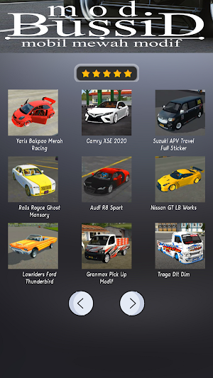 Mod Bussid Mobil Mewah Modif Screenshot 2